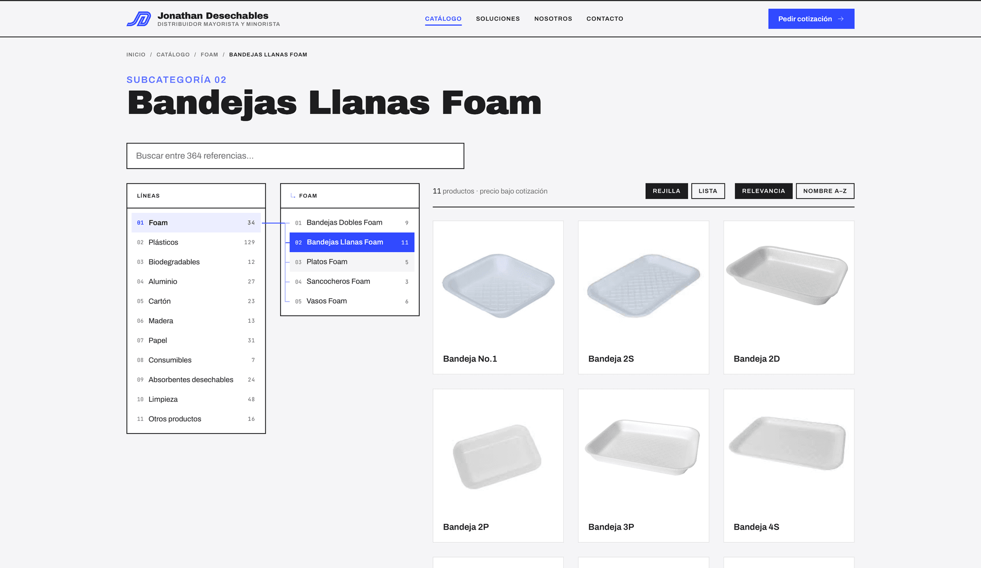 Jonathan Desechables · Subcategory